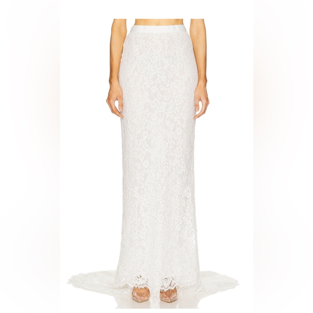 The forever Audrey skirt in white by Helsa - Picture 4 of 9